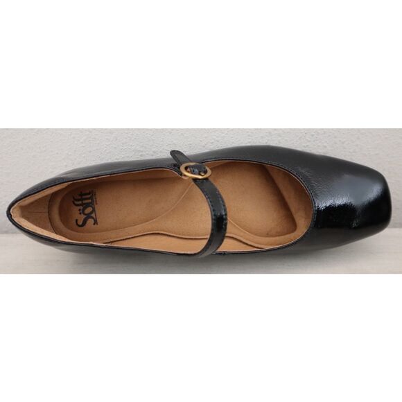 Sofft SF0090711 Women's Sz 9.5M Black Patent Leather Elsey Flats - Picture 6 of 12